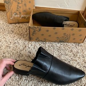 SOLD free people ruffled mules
